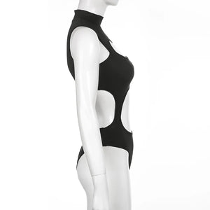 Cut Out Front Bodysuit