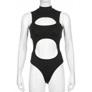 Cut Out Front Bodysuit