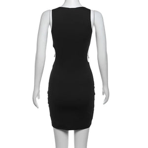 Cut Out Knit Dresses