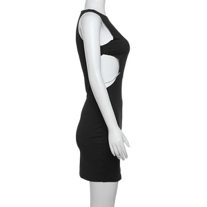 Cut Out Knit Dresses