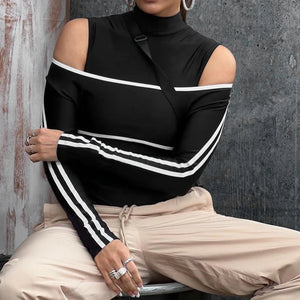 Cut Out Long Sleeve Bodysuit