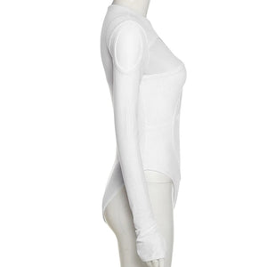 cut out mesh bodysuit