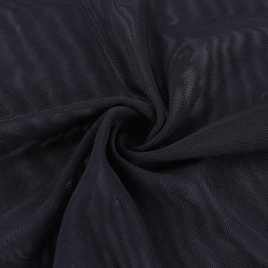 Cut Out Midi Dress Black