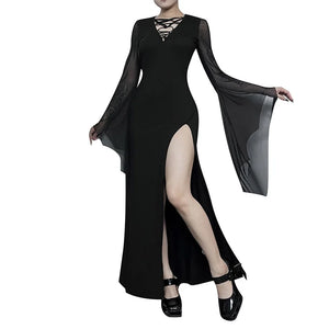 Cut Out Midi Dress Black