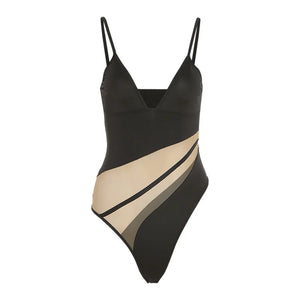 Cut Out One Shoulder Bodysuit