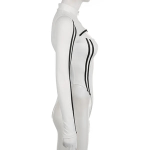 Cut Out Turtleneck Bodysuit