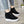 Cute Black Platform Sneakers