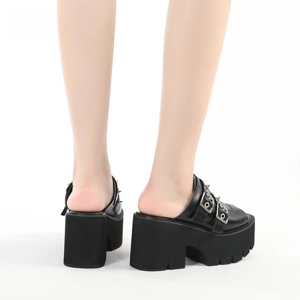 Cute Chunky Heels Sandals