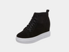 Cute New Black Platform Sneakers
