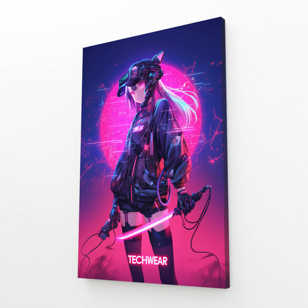 Cutting-Edge Neon Cyberpunk Art | CYBER TECHWEAR®