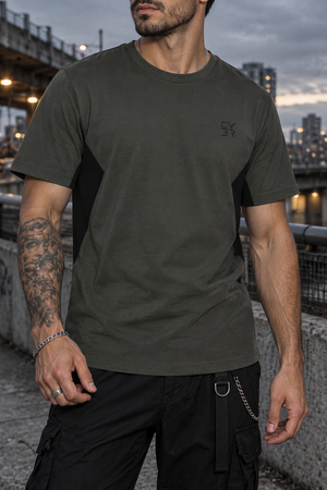 Side Panel Athletic T Shirt