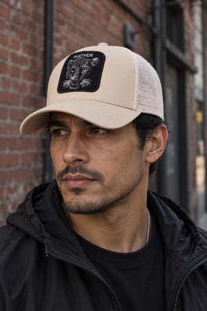 Párduc foltos trucker sapka