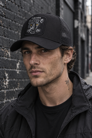 Párduc foltos trucker sapka