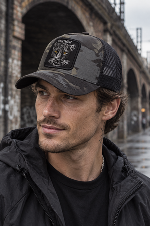 Párduc foltos trucker sapka