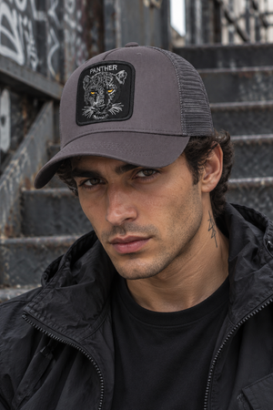Párduc foltos trucker sapka