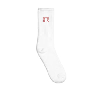 Cyber Graphic Long Sports Socks