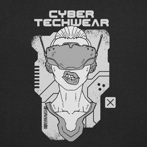 Cyber Heather Black T shirt