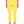 Back view on a model in the lemon yellow yoga leggings, the seams shaping the seat