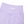 Close-up of the purple back waistband, the white CYBER wordmark over the seam junction