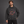 Graffiti Graphic Black Y2K Hoodie