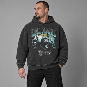 Moletom Y2K Oversized com Capuz