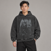 Oversized Y2K hoodies met grafische print