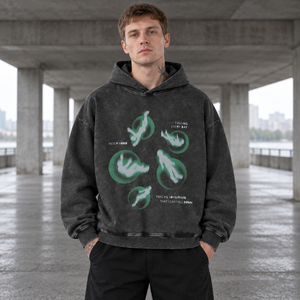 Grafikus Y2K hoodie