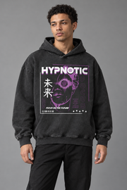 Oversize Y2K anime hūdijs