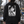 Sweat à capuche zippé noir japonais 