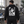 Sweat à capuche zippé noir japonais 
