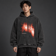 Bluza Y2K z nadrukiem Lost Soul