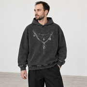 Necklace Graphic Y2K Hoodie