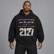 Vintage Y2K hoodie med print