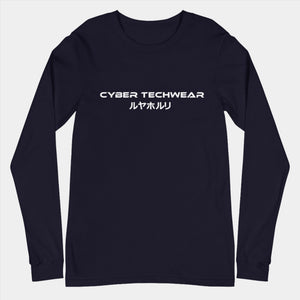 Cyber Long Sleeve Graphic Tees