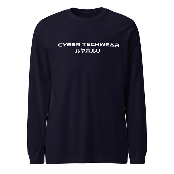 Cyber Long Sleeve Graphic Tees