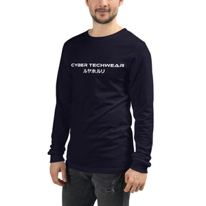 Cyber Long Sleeve Graphic Tees