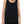 Closer front view on the model, the scoop neck and wide armholes over the shoulders