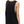 Three-quarter back view on the model, the deep armhole showing the open side of the tank
