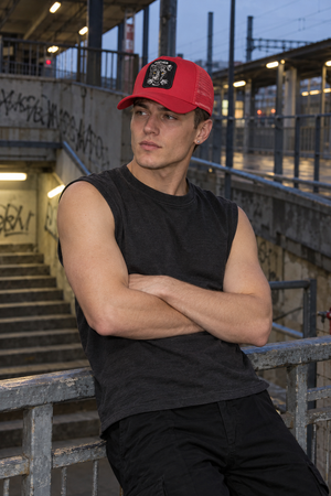 Párduc foltos trucker sapka