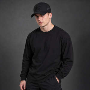 Ristimerkki-trucker-lippalakki