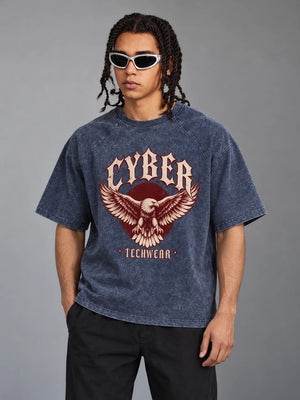 Oversized mineraalpesuga T-särk