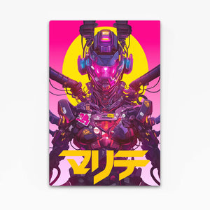 Cyber Oni Cyberpunk Art | CYBER TECHWEAR®