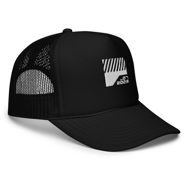 Cyber Print Trucker Hat