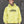 Model in the Yellow oversized sun faded hoodie, front view of the black gothic CYBER TECHWEAR print and frayed holes