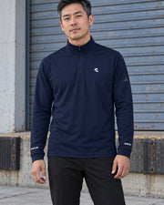 Cyber Techwear πουλόβερ με φερμουάρ στο λαιμό