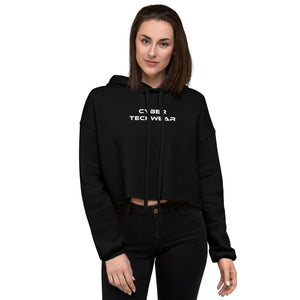 Cyber Techwear Cropped Hoodie