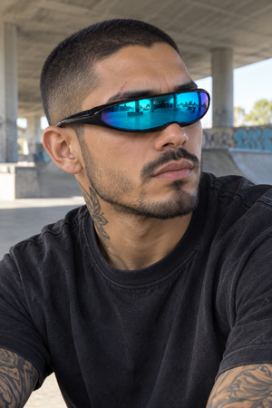 Polariseeritud UV400 techwear-prillid
