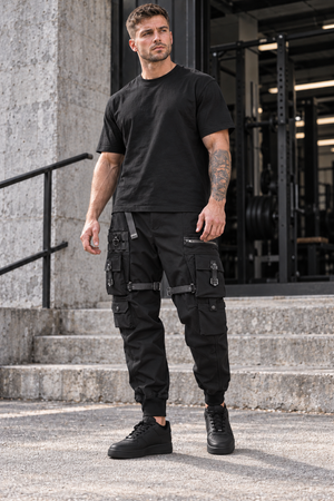Pantalones Cargo Paracaidista Techwear