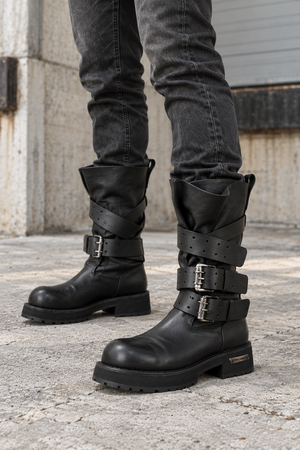 Ghete de luptă punk techwear