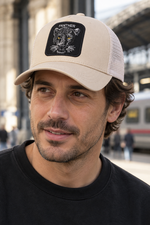 Casquette Trucker Écusson Panthère